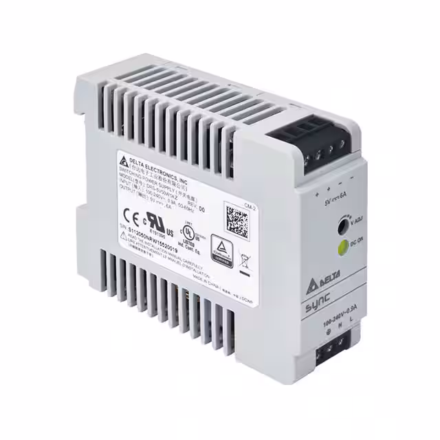 DRS-5V50W1AZ Delta Electronics  Fuentes de alimentación industriales para riel DIN